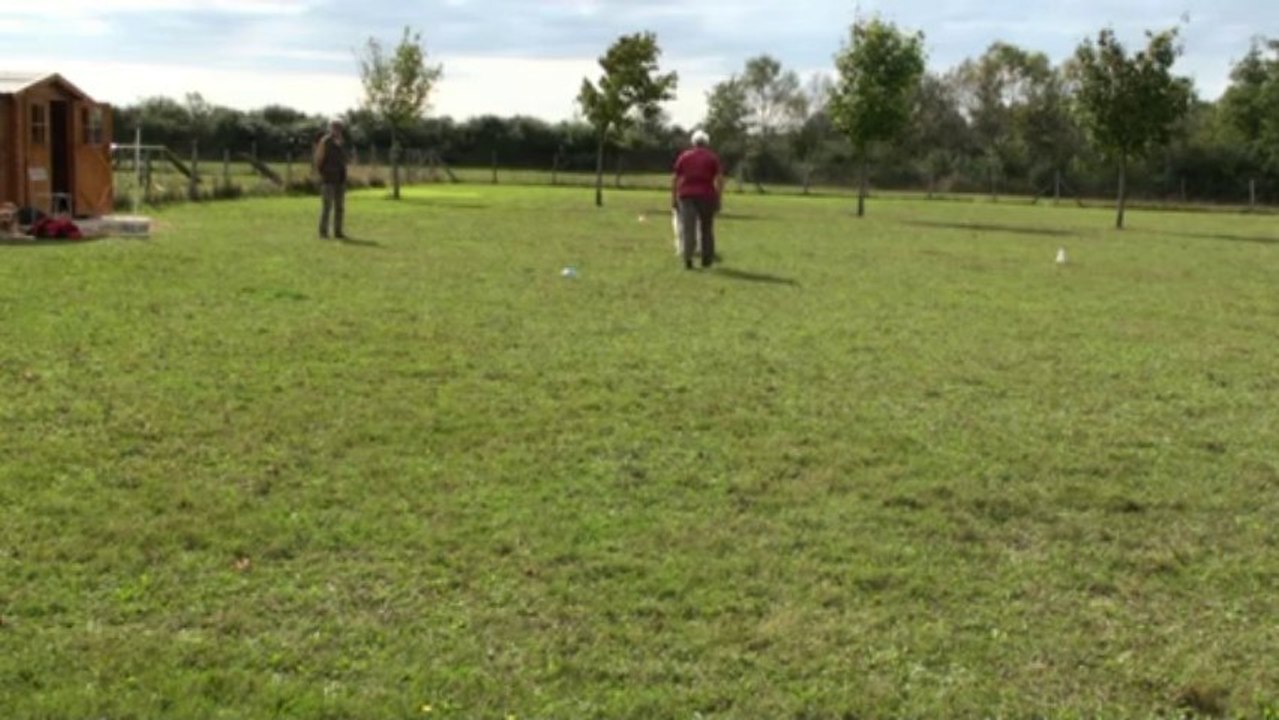 Emy à l'entrainement
