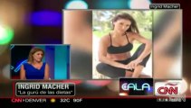 Quemando y Gozando La Guru Ingrid Macher Con CALA en CNN