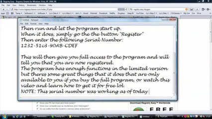 Registry Easy 5.6 Unlock Full Version With Serial Number
