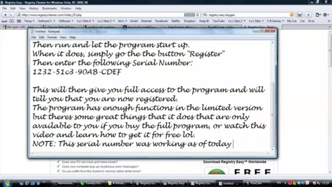 Registry Easy 5.6 Unlock Full Version With Serial Number