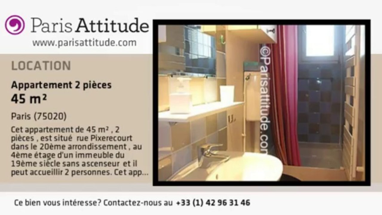 Appartement 1 Chambre à louer - Place des Fêtes, Paris - Ref. 6726