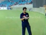 Atif Aslam playing Cricket for Being Human Foundation in Dubai (2010)