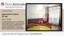 Appartement 1 Chambre à louer - Jules Joffrin - Mairie du 18ème, Paris - Ref. 3477