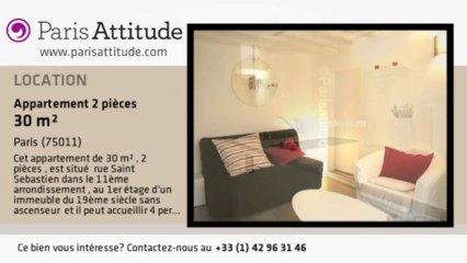 Appartement 1 Chambre à louer - Oberkampf, Paris - Ref. 6622