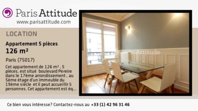 Appartement 4 Chambres à louer - Pereire, Paris - Ref. 8910