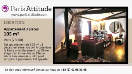 Appartement 2 Chambres à louer - Madeleine, Paris - Ref. 5773