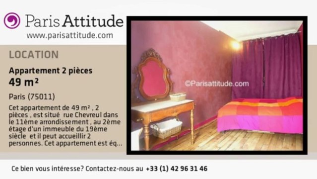 Appartement 1 Chambre à louer - Nation, Paris - Ref. 7185