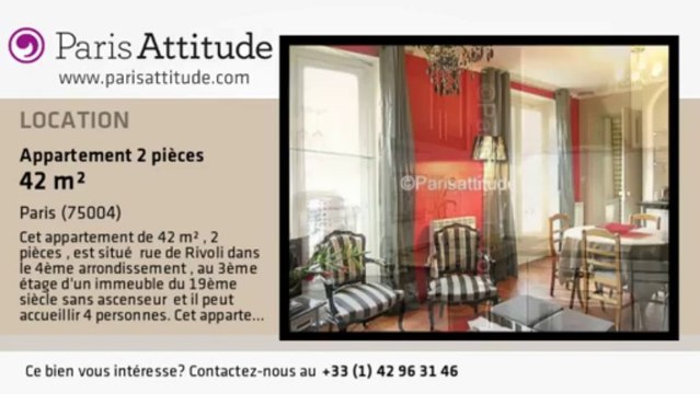 Appartement 1 Chambre à louer - St Paul, Paris - Ref. 1928