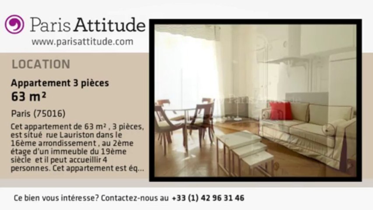 Appartement 2 Chambres à louer - Arc de Triomphe, Paris - Ref. 8735