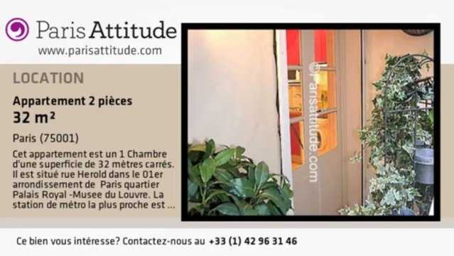 Appartement 1 Chambre à louer - Palais Royal, Paris - Ref. 4100