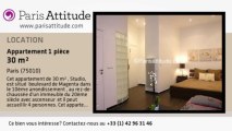 Appartement Studio à louer - Gare de l'Est/Gare du Nord, Paris - Ref. 5226