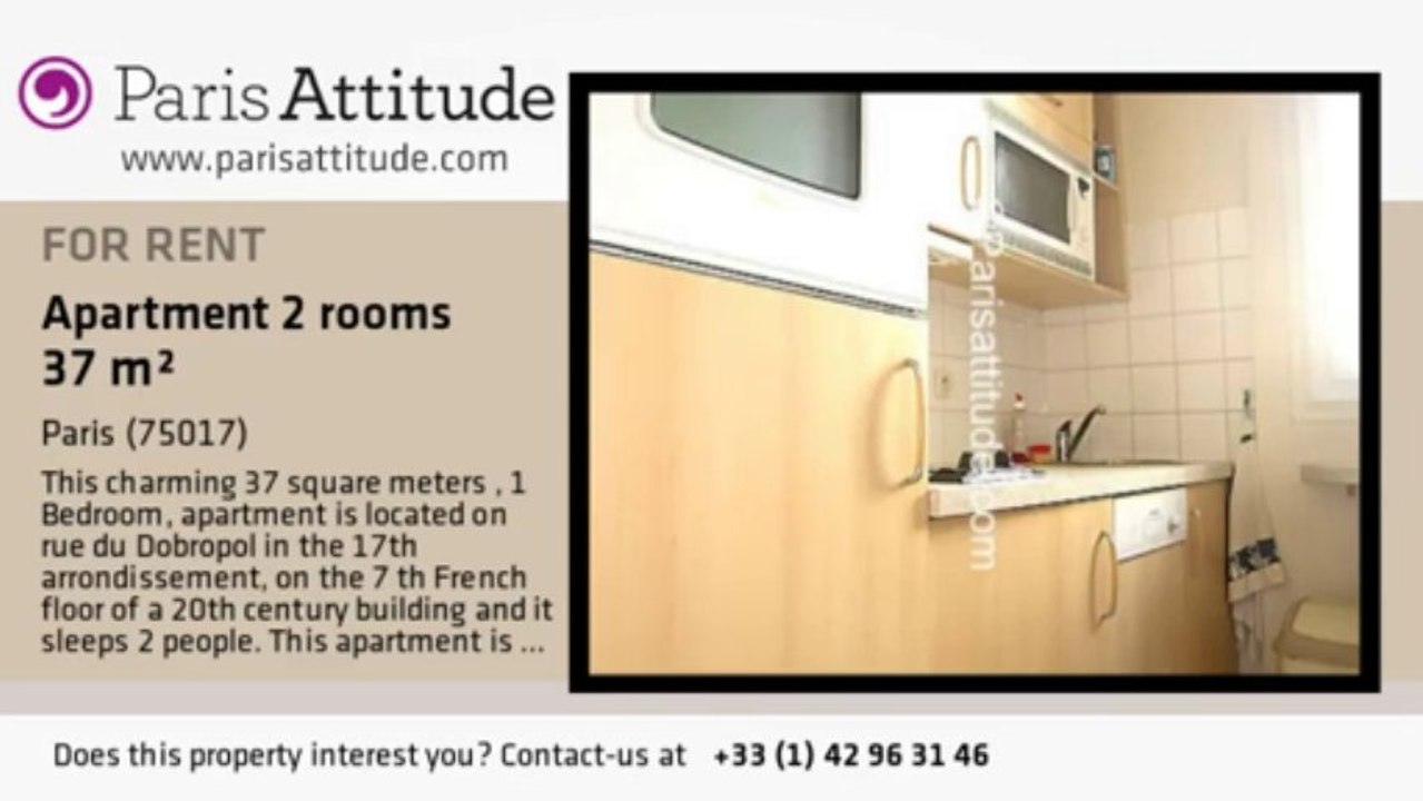 1 Bedroom Apartment for rent - Porte Maillot/Palais des Congrès, Paris - Ref. 6585