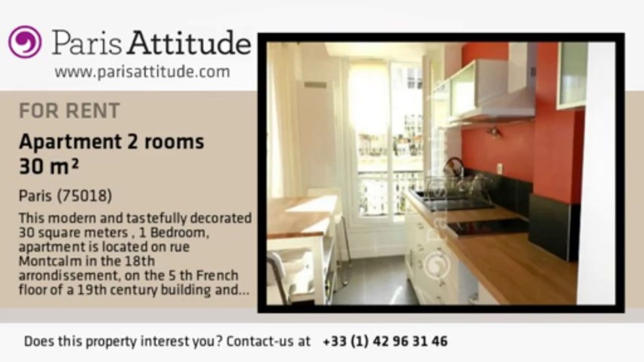 1 Bedroom Apartment for rent - Montmartre, Paris - Ref. 7824