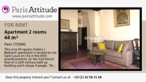 1 Bedroom Apartment for rent - Ile St Louis, Paris - Ref. 5030