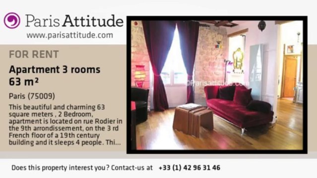 2 Bedroom Apartment for rent - Poissonnière, Paris - Ref. 5722