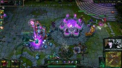 League of Legends WR vs los Teams de la Raza!