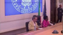 Roma - Lampedusa, Conferenza stampa di Cécile Kyenge (03.10.13)