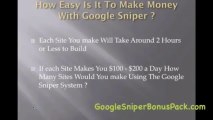 EXCLUSIVE (Google Sniper Review) Don't Buy Google Sniper...