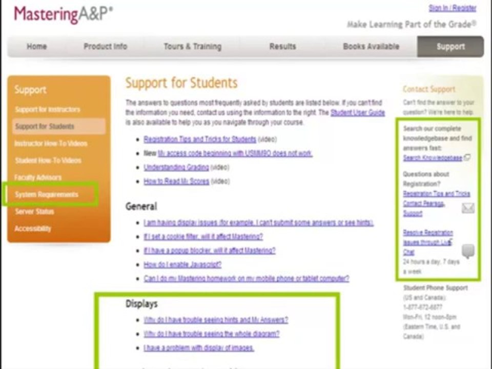 MasteringA&P for Marieb-Essentials of Human Anatomy and Physiology 10th International edition