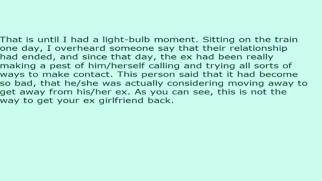 How to Get Your Ex Girlfriend Back If She is Totally Ignoring You?