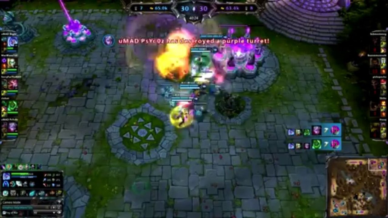Teamfight et combo