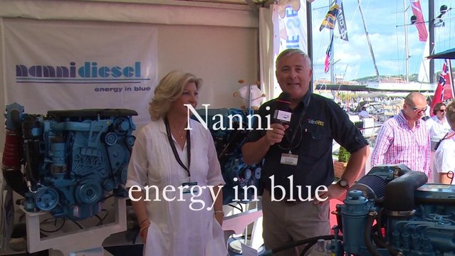 13/09/2013 - Présentation des nouveaux moteurs Nanni Diesel sur le Festival de la Plaisance à Cannes