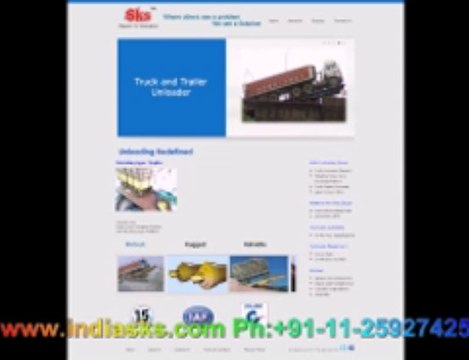 Hydraulic Truck Unloader | Truck Tippler | Hydraulic Power Pack Cylinder | Scissors lift