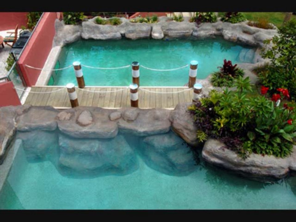 Pool Waterfall Designs | Pond Builder | Man Made Rock