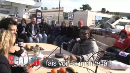 Usher sur le yacht de Cauet à Cannes - C'Cauet sur NRJ