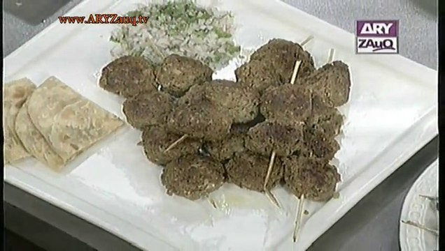 Zauq Zindagi with Sara Riaz and Dr. Khurram Musheer, Beef Tikka Boti, Balwalle Parathe, Moroccan Kofte & Suji Kesari Halwa, 4-10-13, part 2 of 2