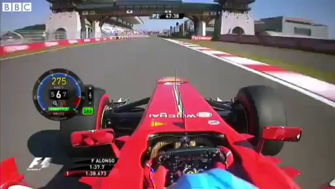 Korean Grand Prix FP2 BBC
