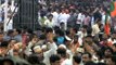 BJP supporters gather for Narendra Modi rally in Delhi