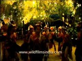 Wancho tribals dancing during Ozele festival in Arunachal Pradesh