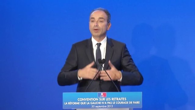Convention sur les retraites - Jean-François Copé