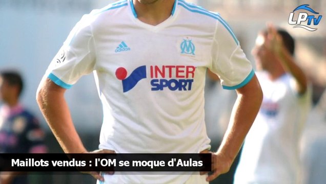 Maillots vendus : l'OM se moque d'Aulas