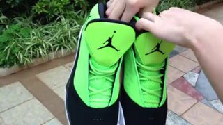 * www.kicksgrid1.ru * Cheap Nike Jordan Men Shoes B'Mo Black/Green/White