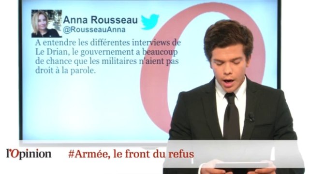 #tweetclash : #Armée, le front du refus
