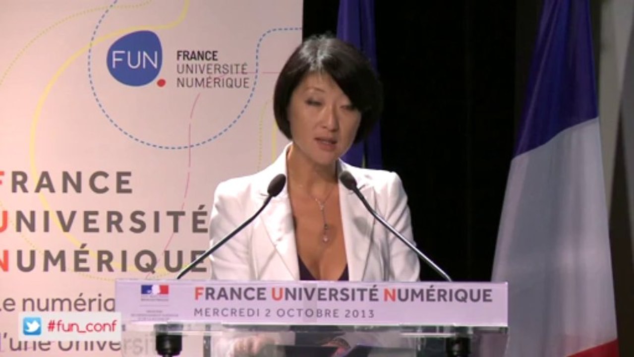 Lancement de France Université Numérique, discours de Fleur Pellerin