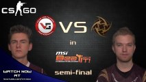 Highlights - VeryGames vs Ninjas in Pyjamas - MSI Beat It EU - Semi-final