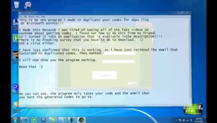 ▶ Free Xbox Live and Microsoft points generator 2010 duplicator No Survey - YouTube