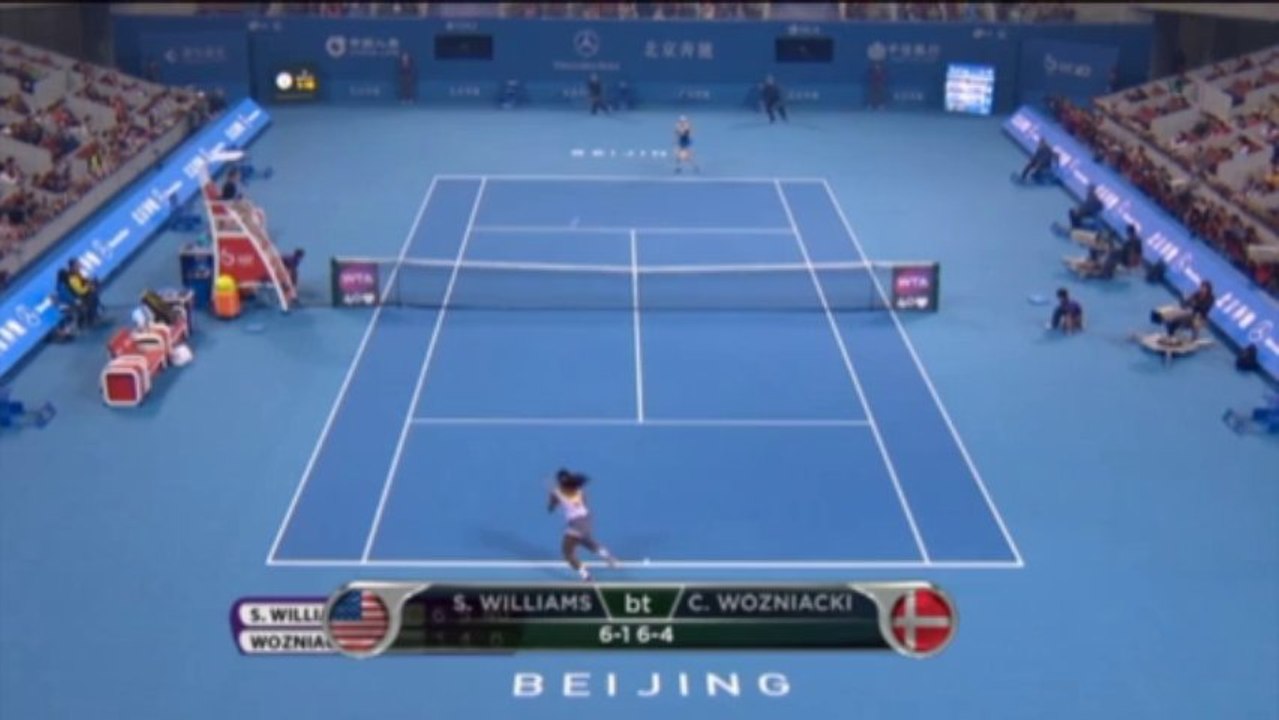 Peking: Williams auf dem Weg zum nächsten Titel