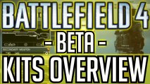 BATTLEFIELD 4 BETA - KITS OVERVIEW BY SHOCKER (BF4 BETA GAMEPLAY)