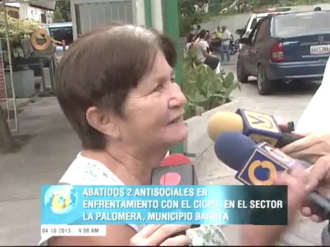 Abatidos 2 antisociales en La Palomera de Baruta, uno de ellos prófugo de la PVG