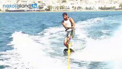 Flisvos watersports club in Naxos island