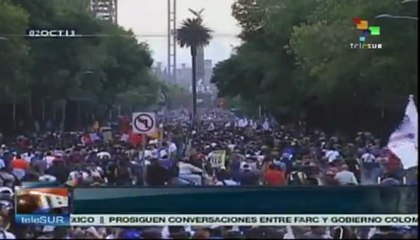 Download Video: Denuncian acciones violentas contra manifestantes en México