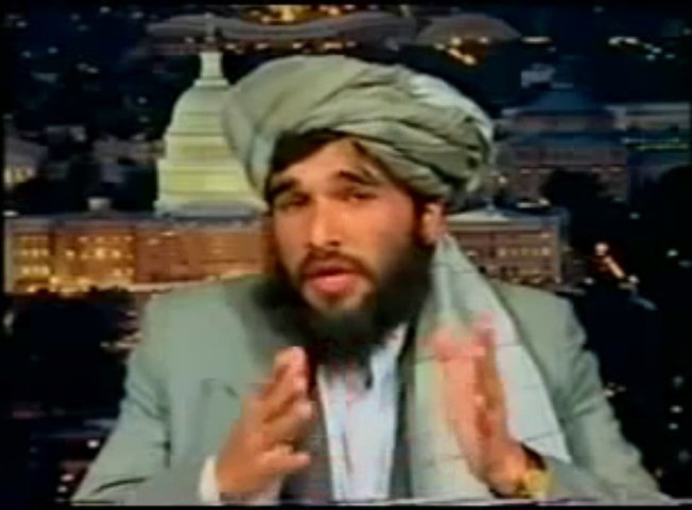 Taliban Diplomat Sayed Rahmatullah Hashemi with Charlie Rose (2001)