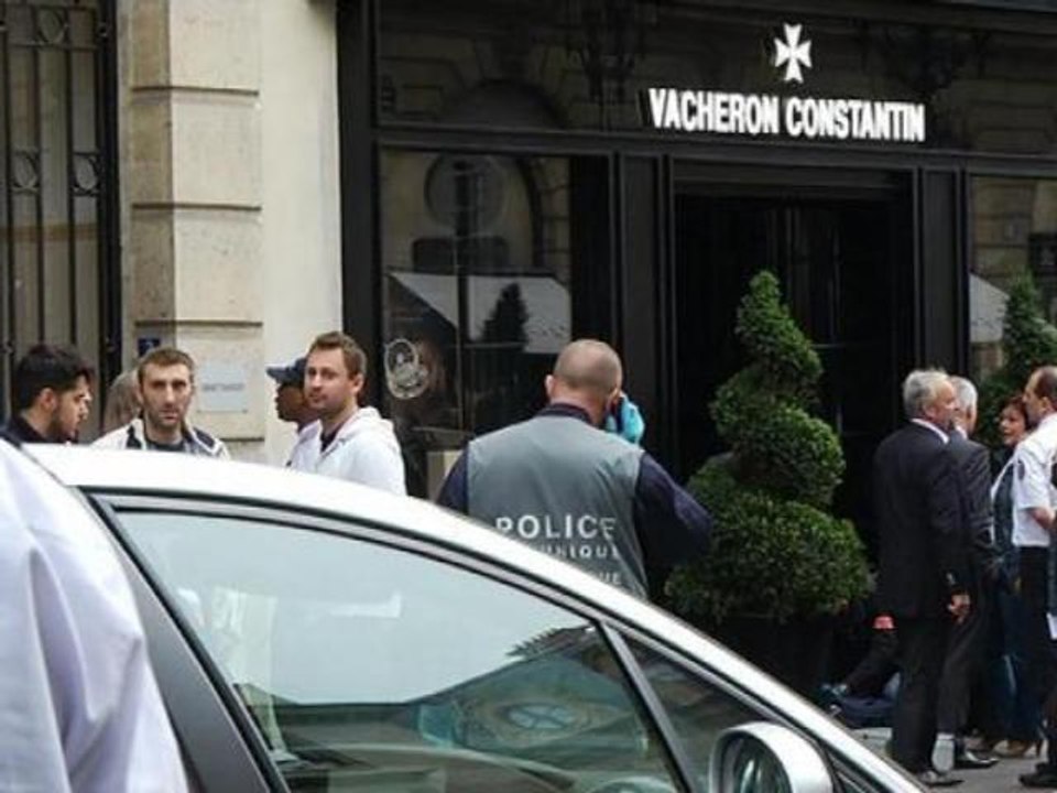 Spectaculaire braquage d'une horlogerie de luxe à Paris par quinze malfaiteurs - 04/10