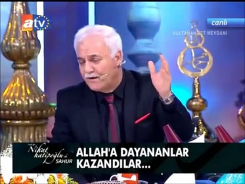 Hz Eyyüb Hz ibrahim 1. Bölüm - Nihat Hatipoglu-Sahur 01-08-2013