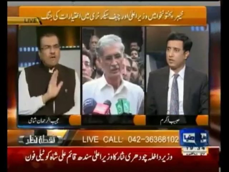 Nuqta e Nazar -  3rd October 2013 Full With Mujeeb Ur Rehman Shami on DunyaNews