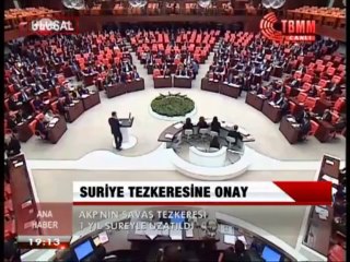 SURİYE TEZKERESİNE ONAY